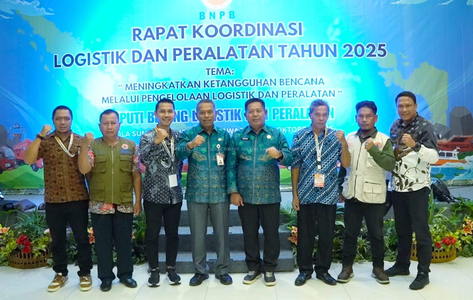 Sekda Katsul Hadiri Rapat Koordinasi Nasional (Rakornas) Logistik dan Peralatan Tahun 2025