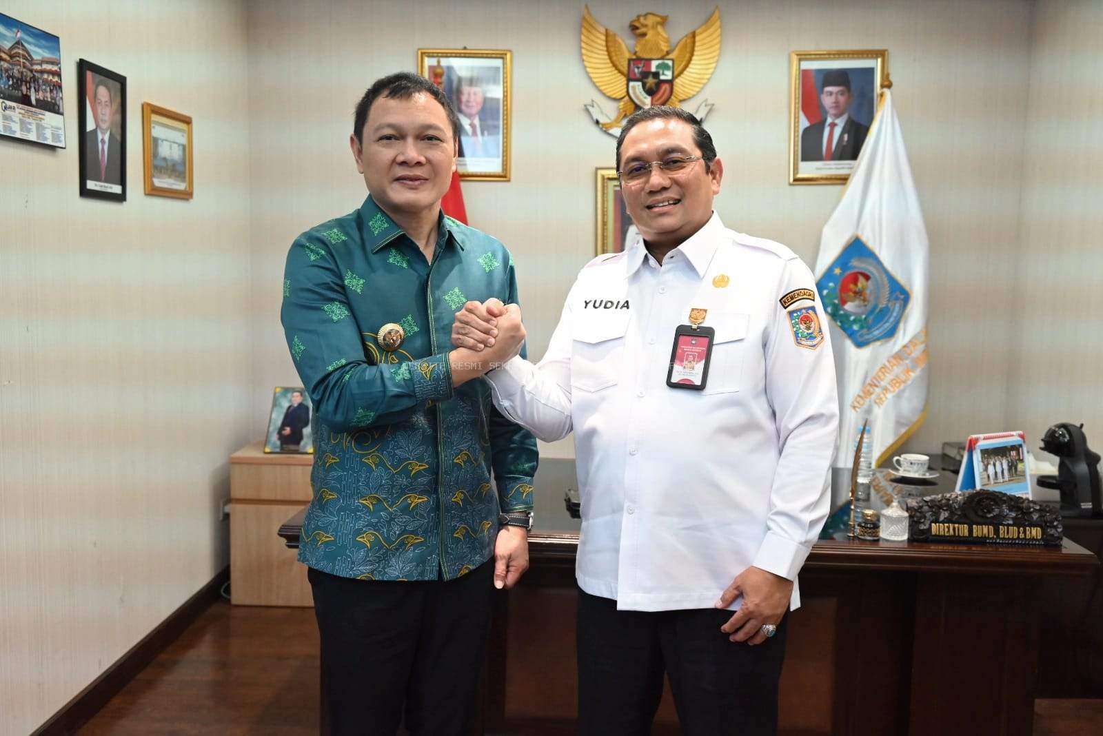 Diterima Direktur BMD, Bupati Sampaikan Masalah Hibah di Paser