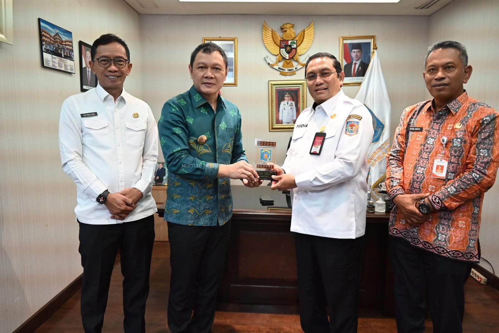 Tak Ingin Keliru dalam Kebijakan, Pemkab Belajar e-BMD ke Kemendagri