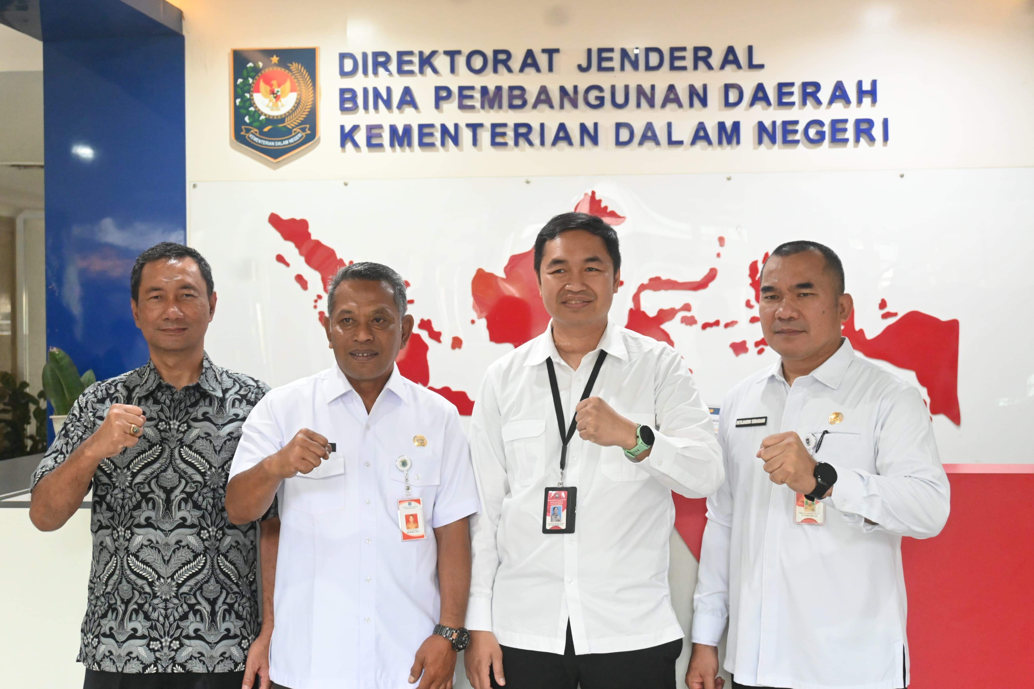 Serius Dalam Penyusunan SPM, Pemkab Paser Konsultasi Dengan Ditjen Bina Bangda