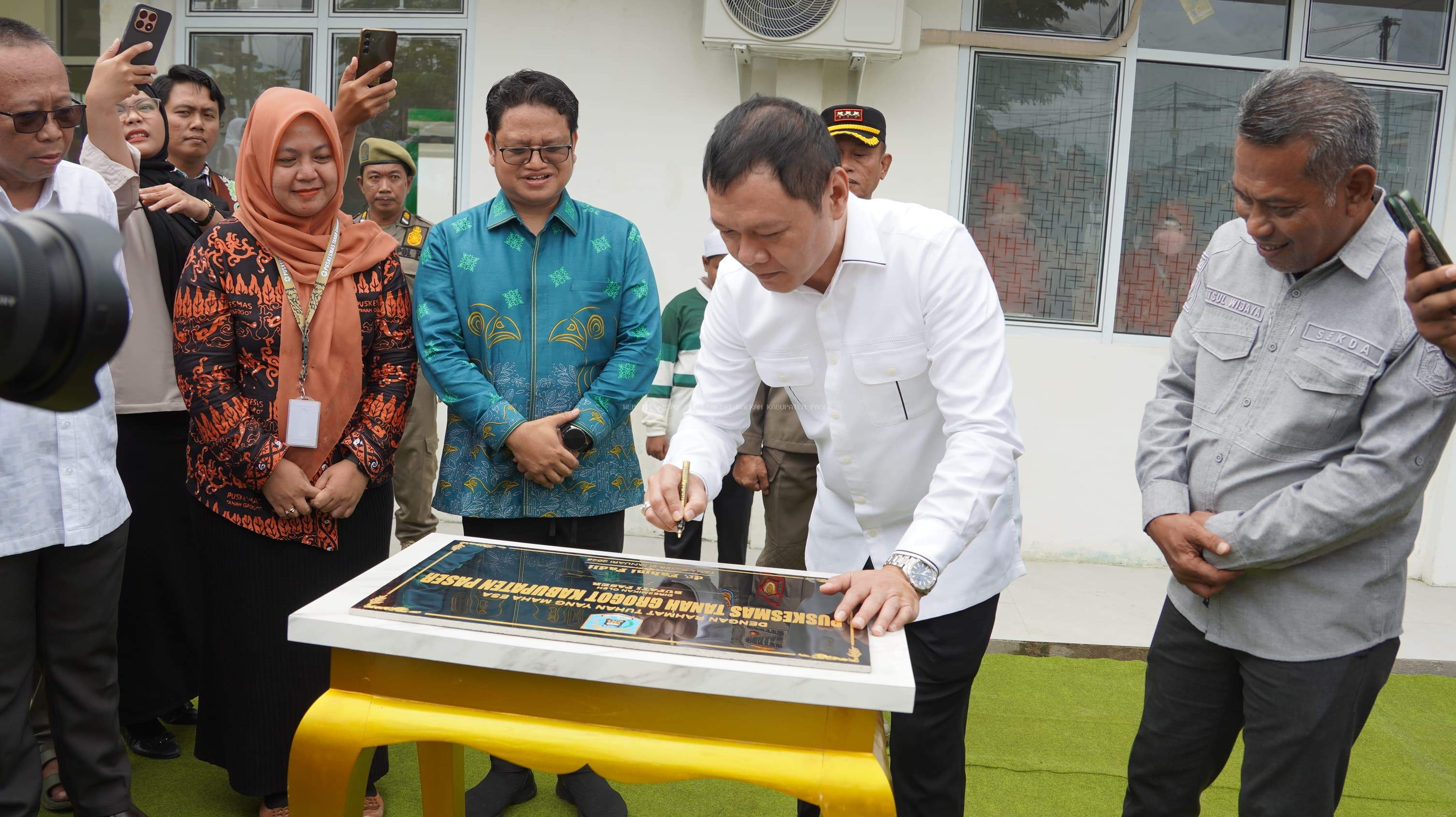 Tingkatkan Kualitas Layanan Kesehatan, Bupati Paser Resmikan Puskesmas Tanah Grogot