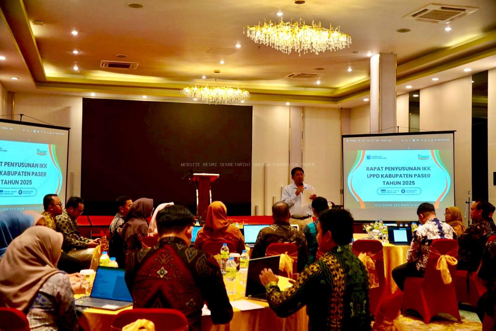 Pemkab Paser Tingkatkan Akuntabilitas dan Kualitas Penyusunan IKK Laporan LPPD