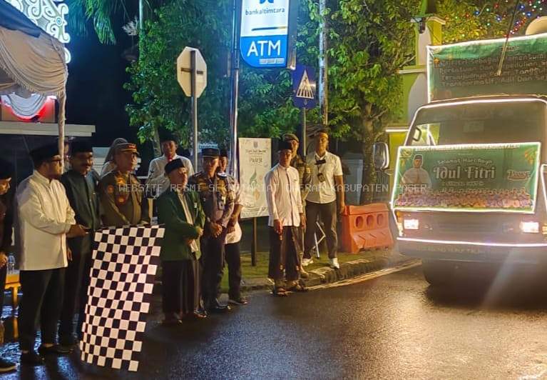 Wabup Ikhwan Lepas Pawai Takbir Keliling