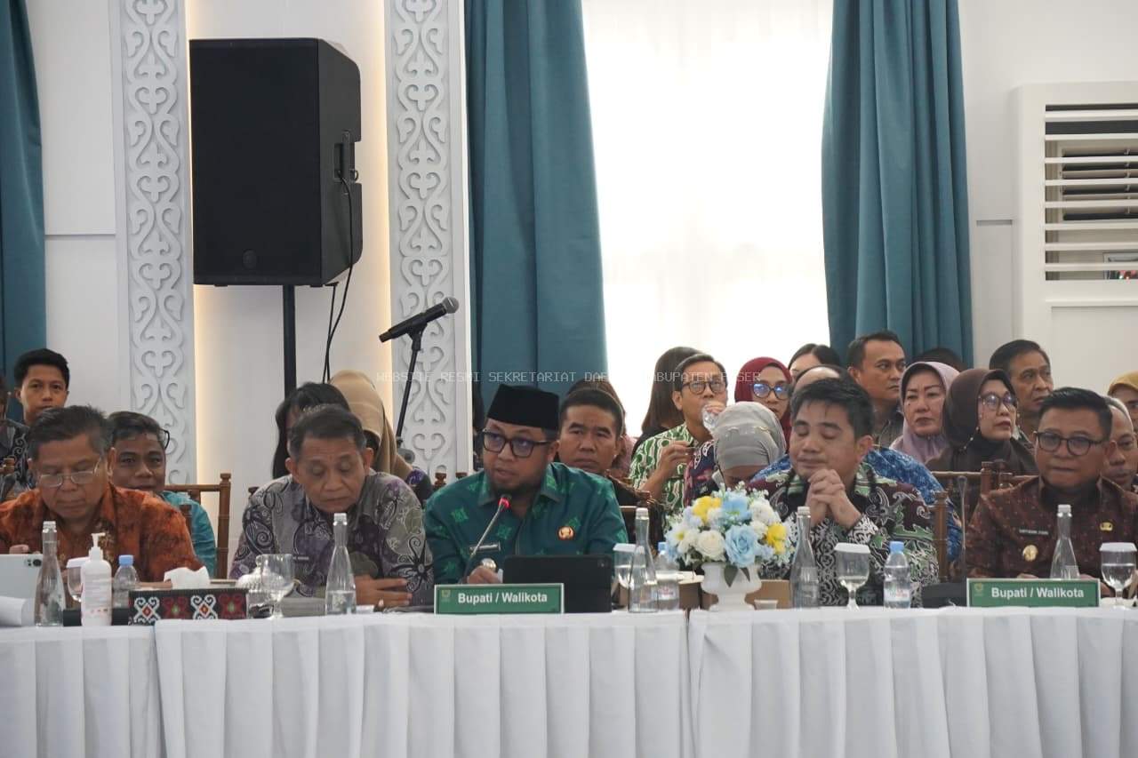 Wabup Berharap Kolaborasi Yang Kuat Antara Pemerintahan Provinsi dan Kabupaten Akan Mempercepat Terwujudnya Pembangunan Yang Inklusif