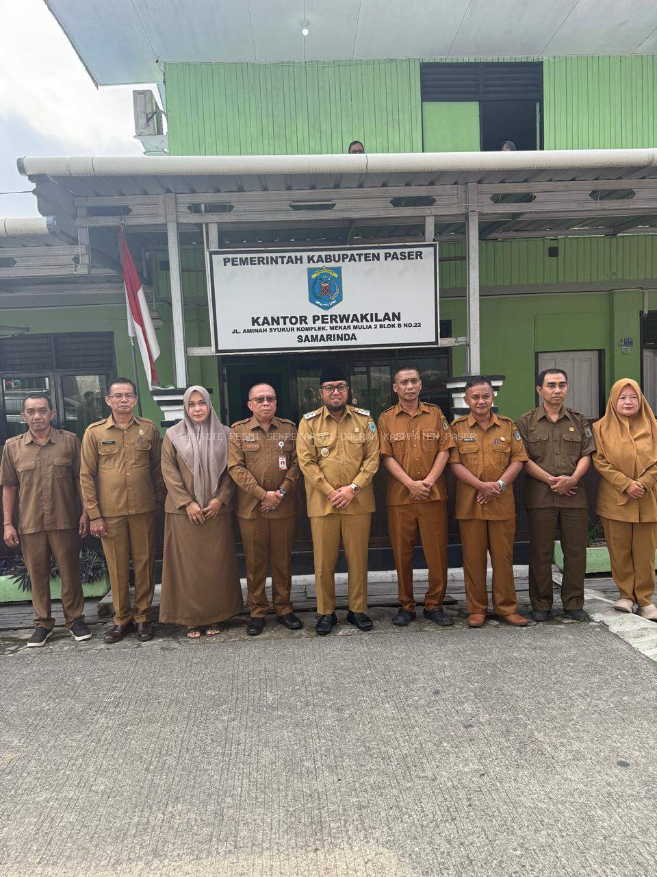 Wabup Kunjungi Perwakilan Samarinda di Aminah Syukur