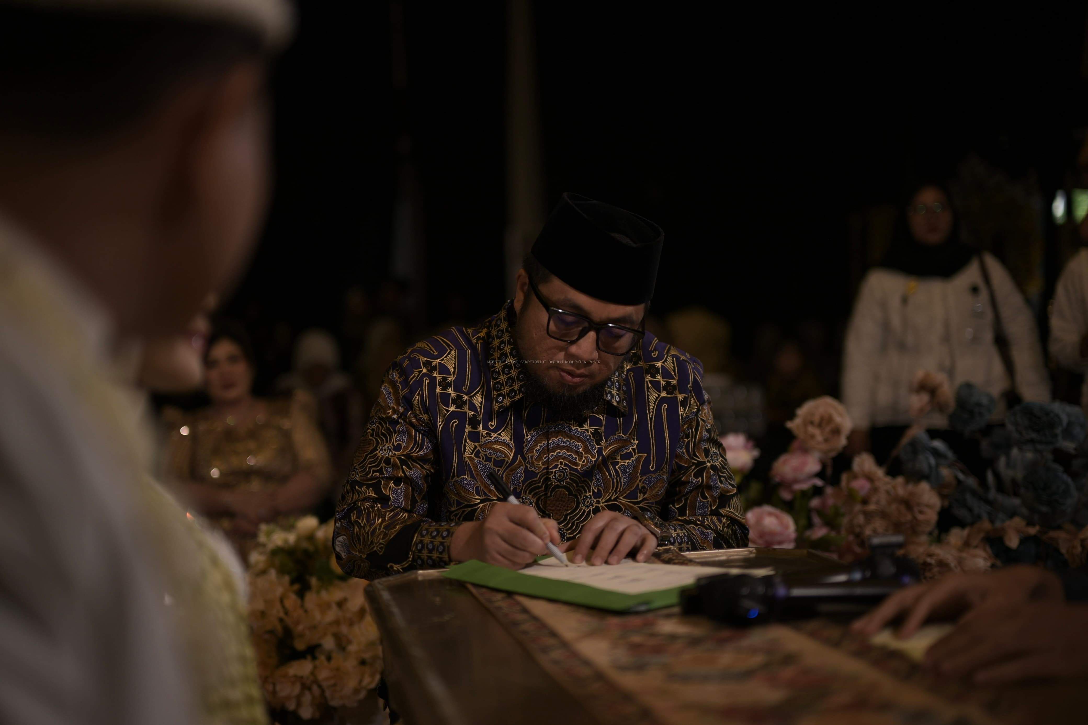 Pegawai Bagian Prokopim Berlomba Nikah, Wabup Bertindak sebagai Saksi