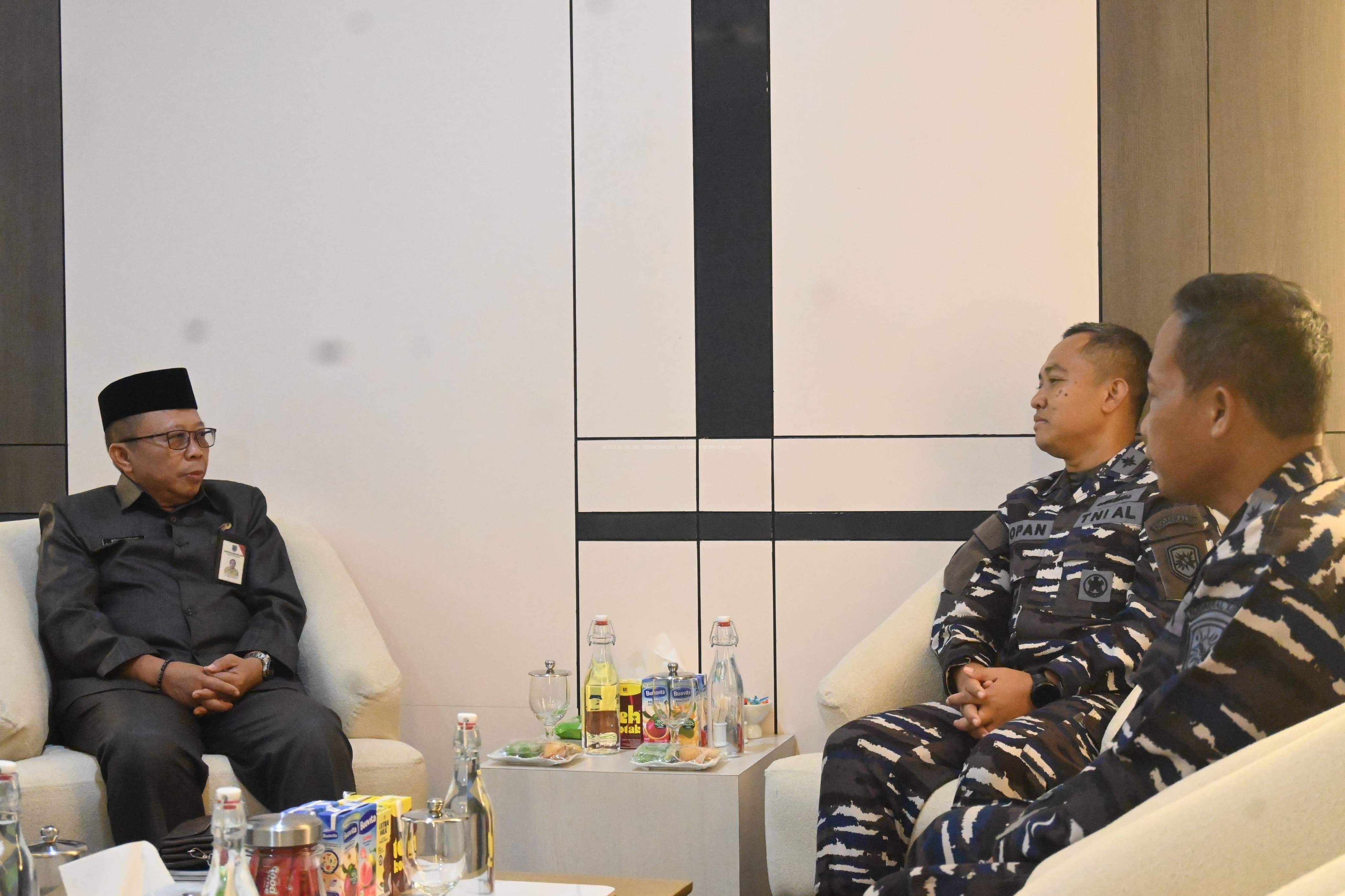 Sinergitas Pemkab Paser dengan TNI Angkatan Laut