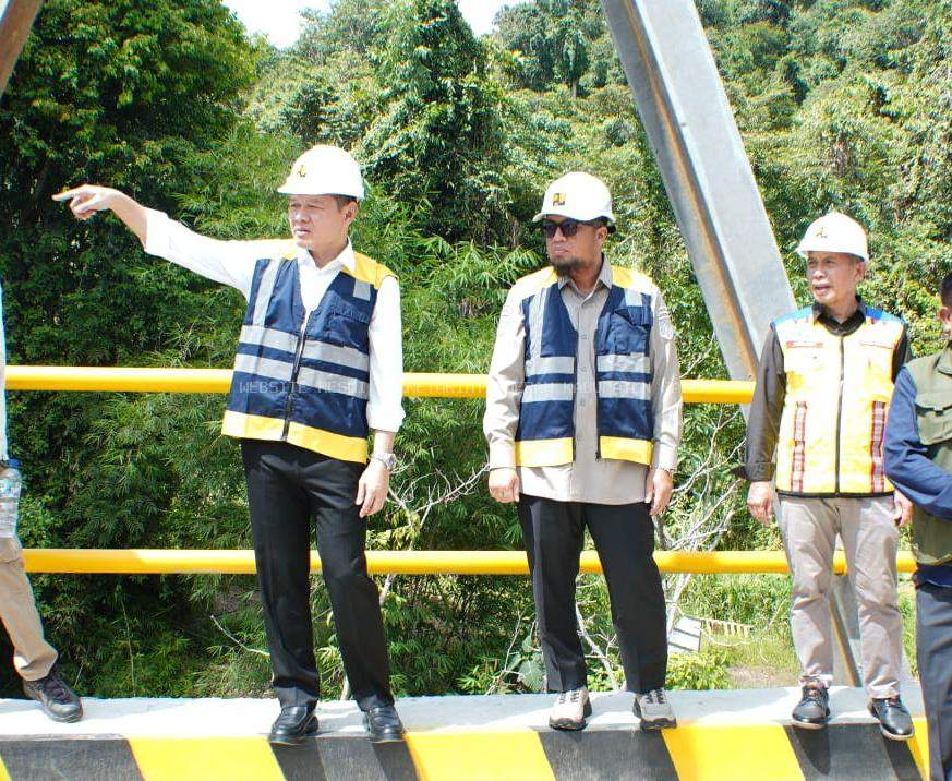 Usai Jembatan Sei Kasungai, Bupati Paser Minta PT Kideco Sumbangkan Pembangunan Jembatan Ke Rantau Layung