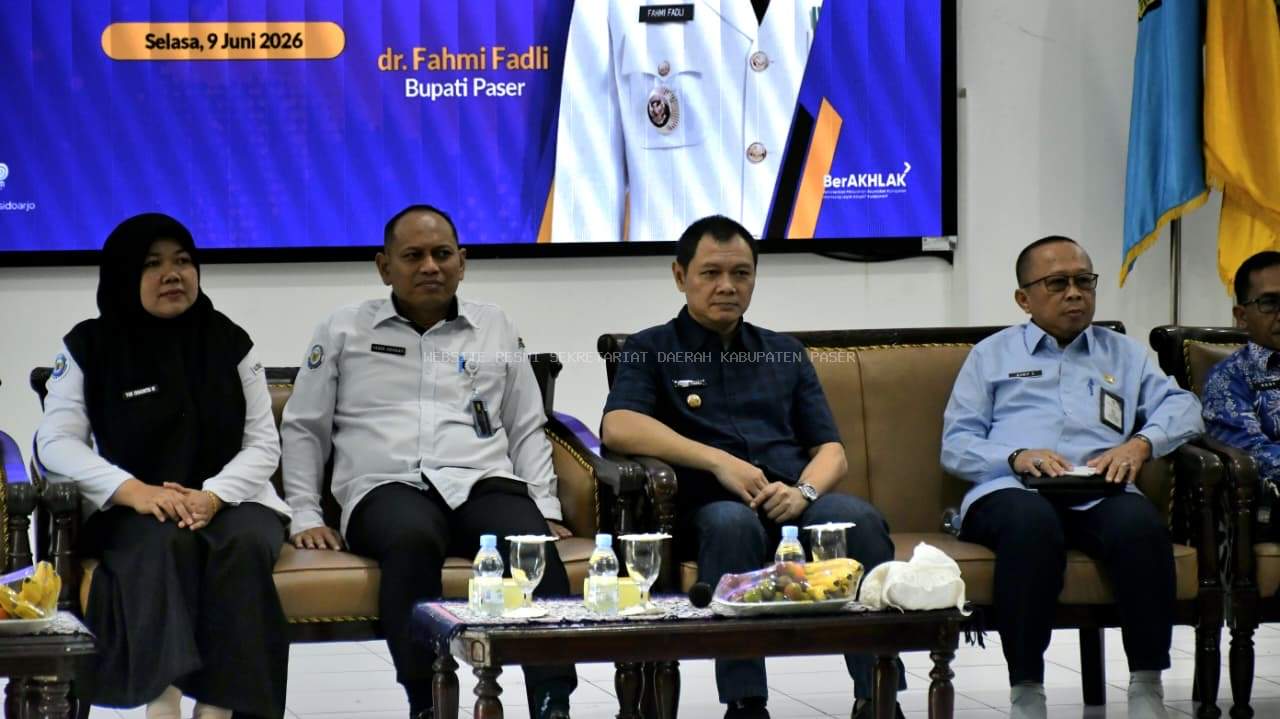 Pantau Perkembangan Taruna Asal Paser, Bupati Lakukan Monev Ke Poltek Kelautan dan Perikanan Sidoarjo