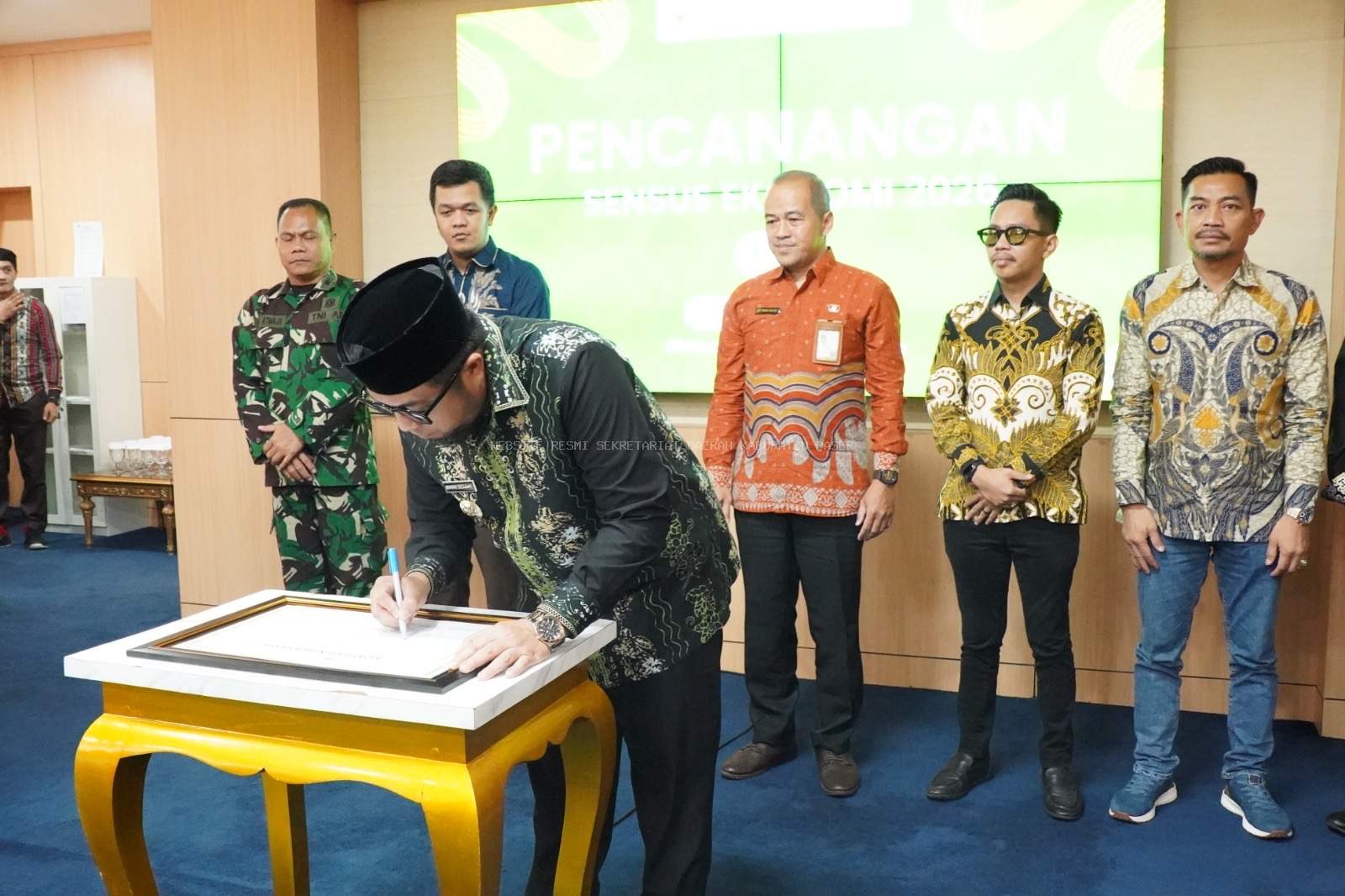 Pemkab Paser Dukung Penuh Pelaksanaan Sensus Ekonomi 2026