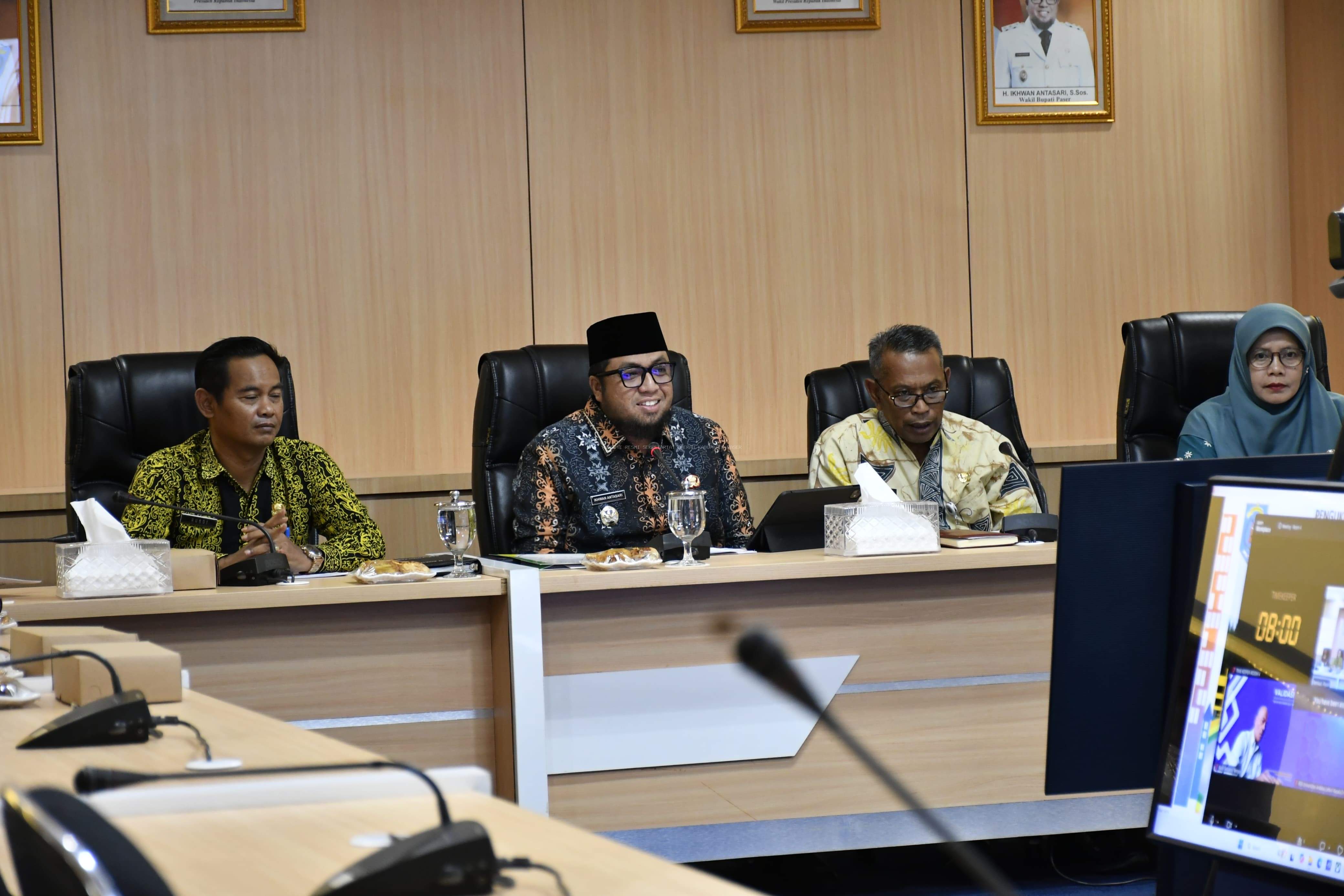 Pemkab Paser Ikuti Validasi Pengukuran Indeks Pengelolaan Keuangan Daerah