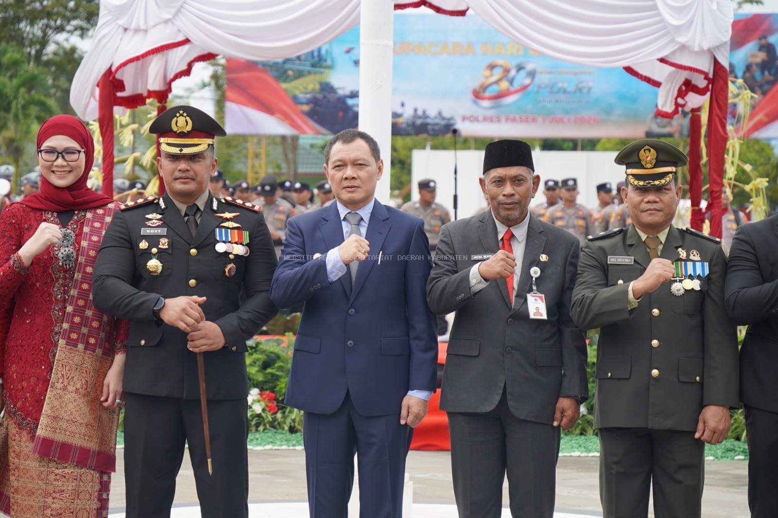 HUT Bhayangkara ke-80, Bupati Apresiasi Dedikasi Polres Paser Jaga Keamanan dan Ketertiban Masyarakat