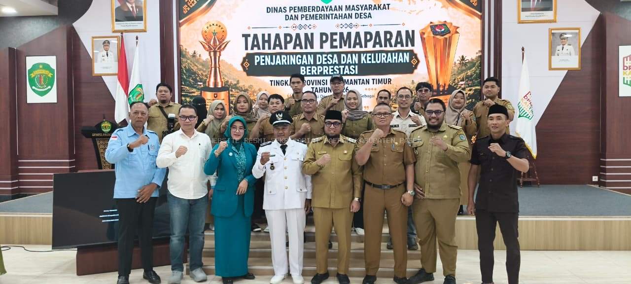 Desa Klempang Sari Raih Juara I Lomba Desa Tingkat Provinsi Kalimantan Timur 2026
