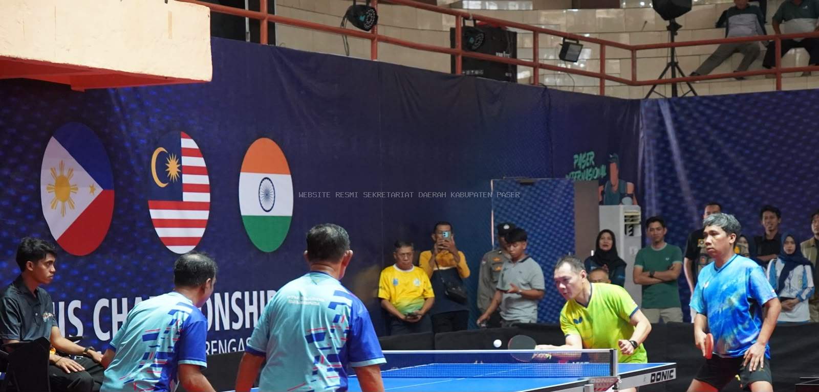 Bupati Fahmi Raih Juara 3 di Paser International Table Tennis Championship 2026