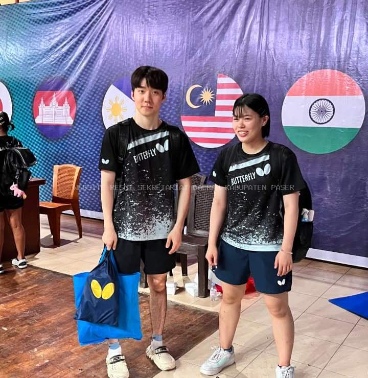 Atlet Korea Selatan dan Jepang Curi Perhatian di Paser International Table Tennis Championship 2026