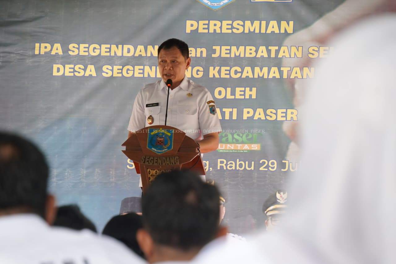 Bupati Minta agar Dalam Pembangunan Rumah Tidak Terlalu Dekat Dengan Jalan
