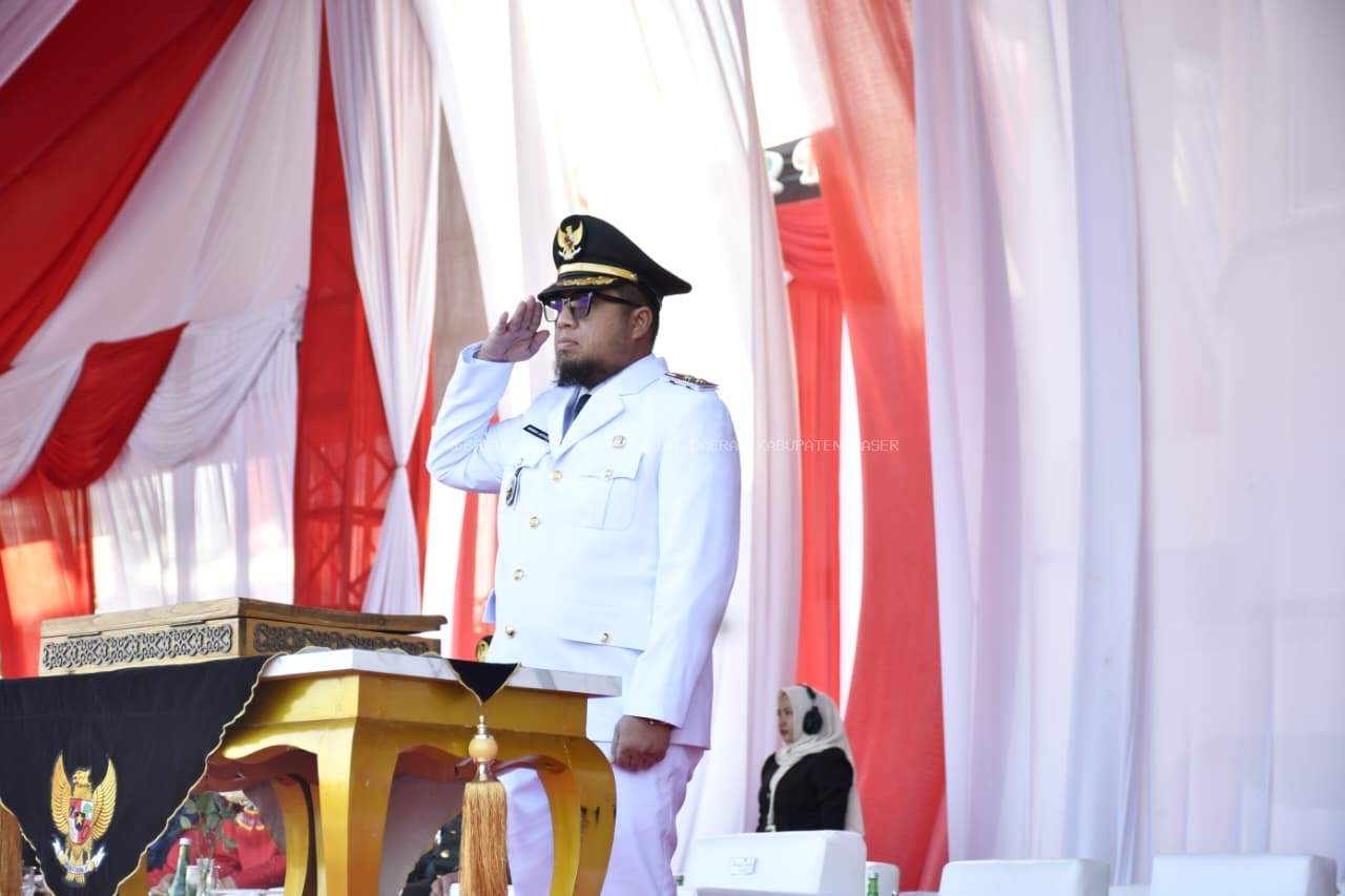 Wabup Apresiasi Paskibraka, Telah Laksanakan Tugas Dengan Baik