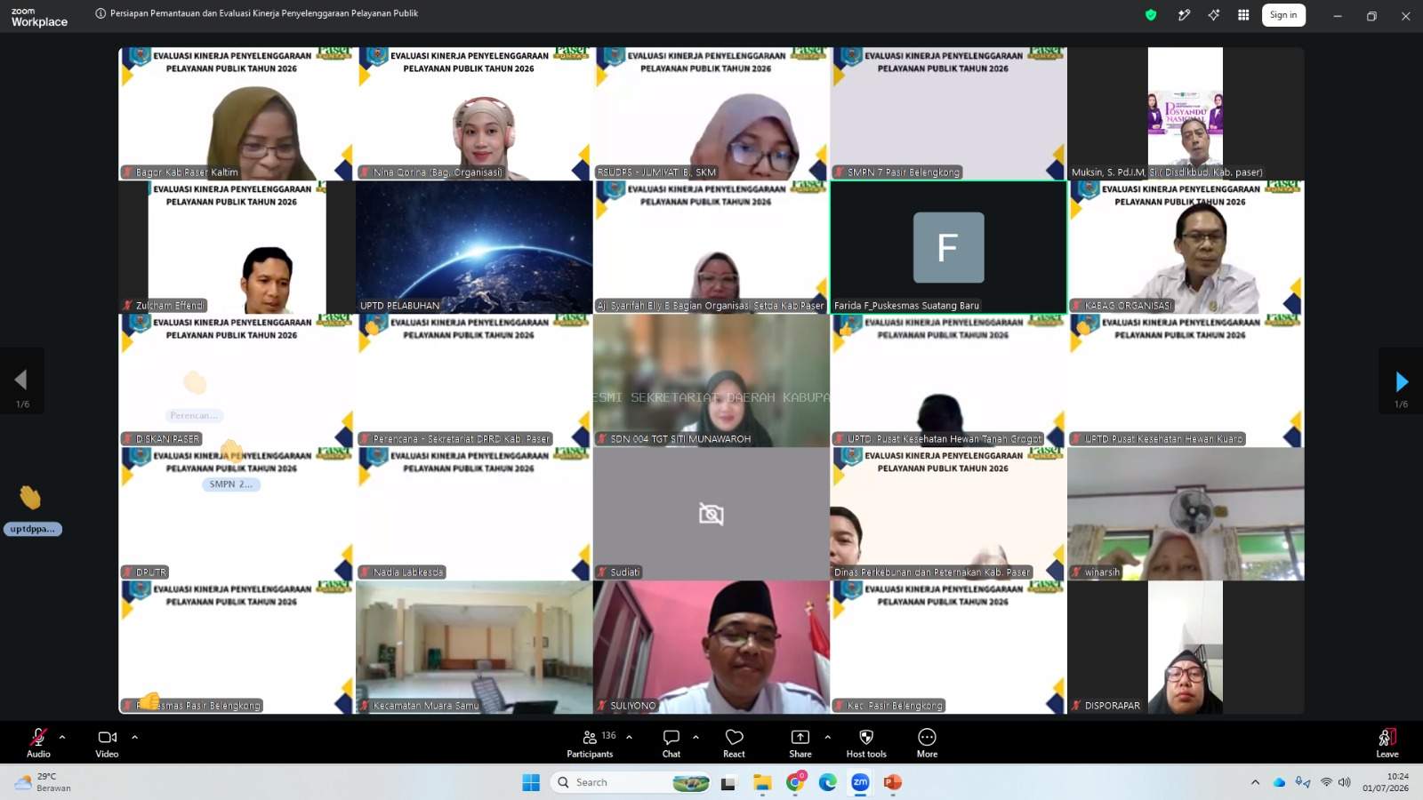 Sambut Tantangan Metode Baru, Bagian Organisasi Paser Gelar Sosialisasi PEKPPP 2026