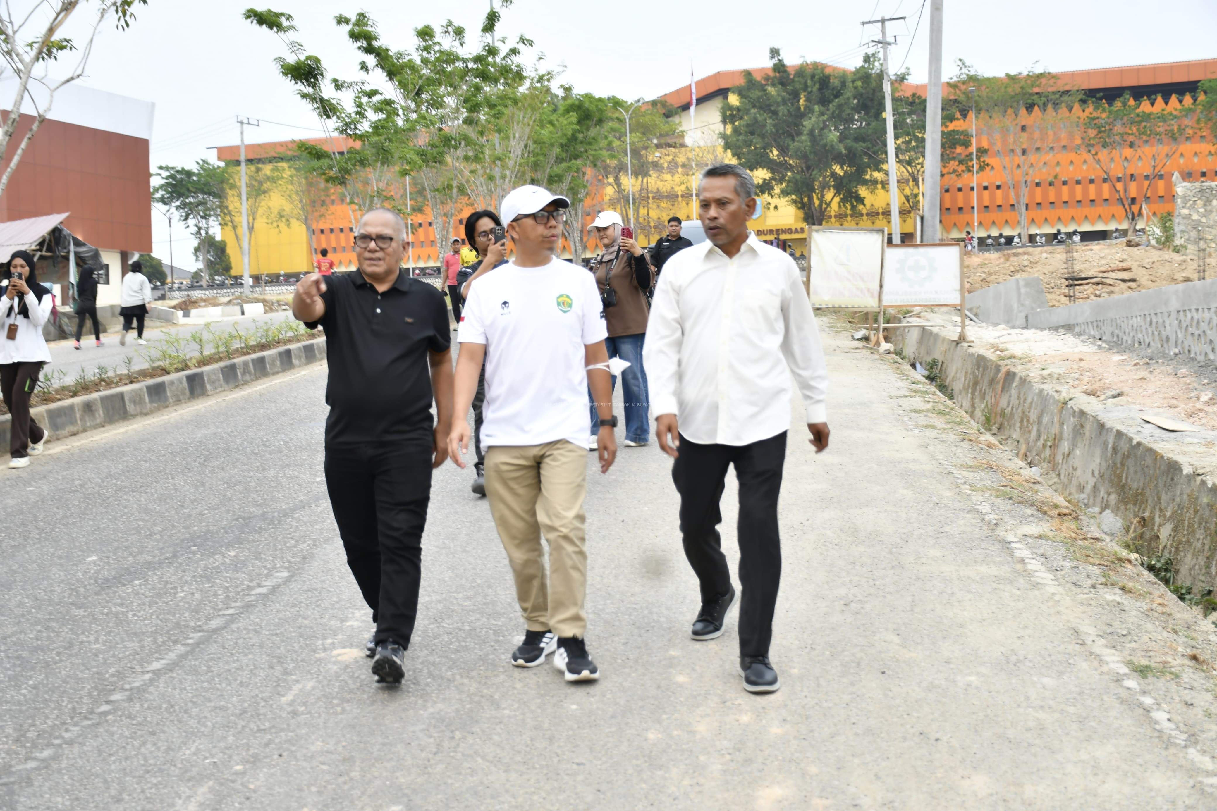 Pastikan Kesiapan Sarana dan Prasarana Porprov, Sekda dan Rombongan Tinjau Sejumlah Venue